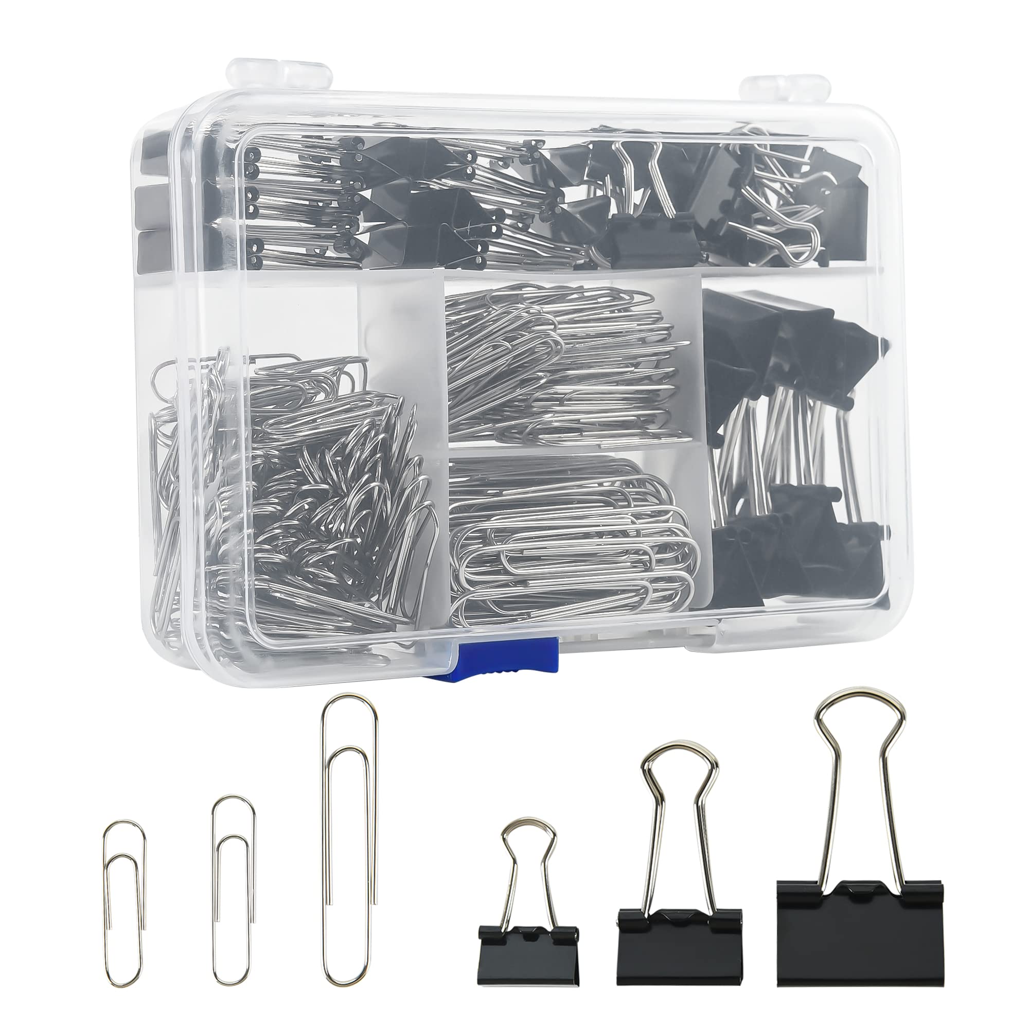 Binder Clip Assorted - 다양한 크기의 바인더 클립&점보 페이퍼 클립