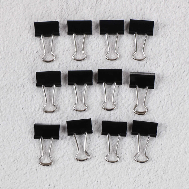 Binder Clip Assorted - 10-20pcs 종이 클립 19/25mm 접이식 금속