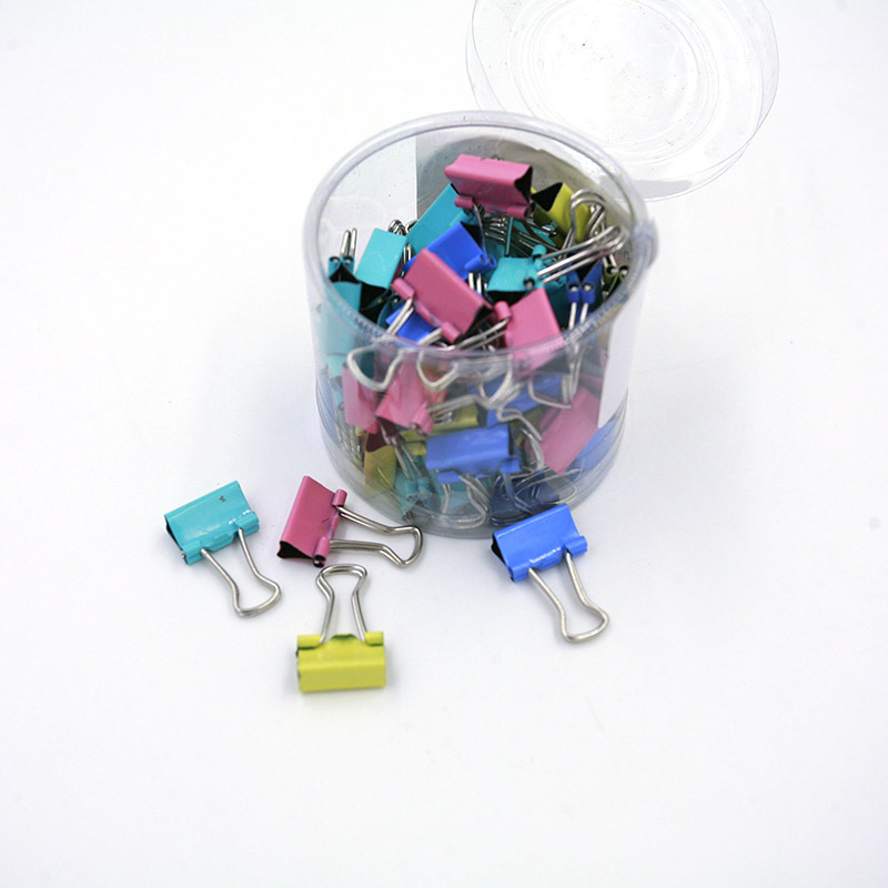 Binder Clip Assorted - 60개의 다양한 소형 사무용 미니 금속