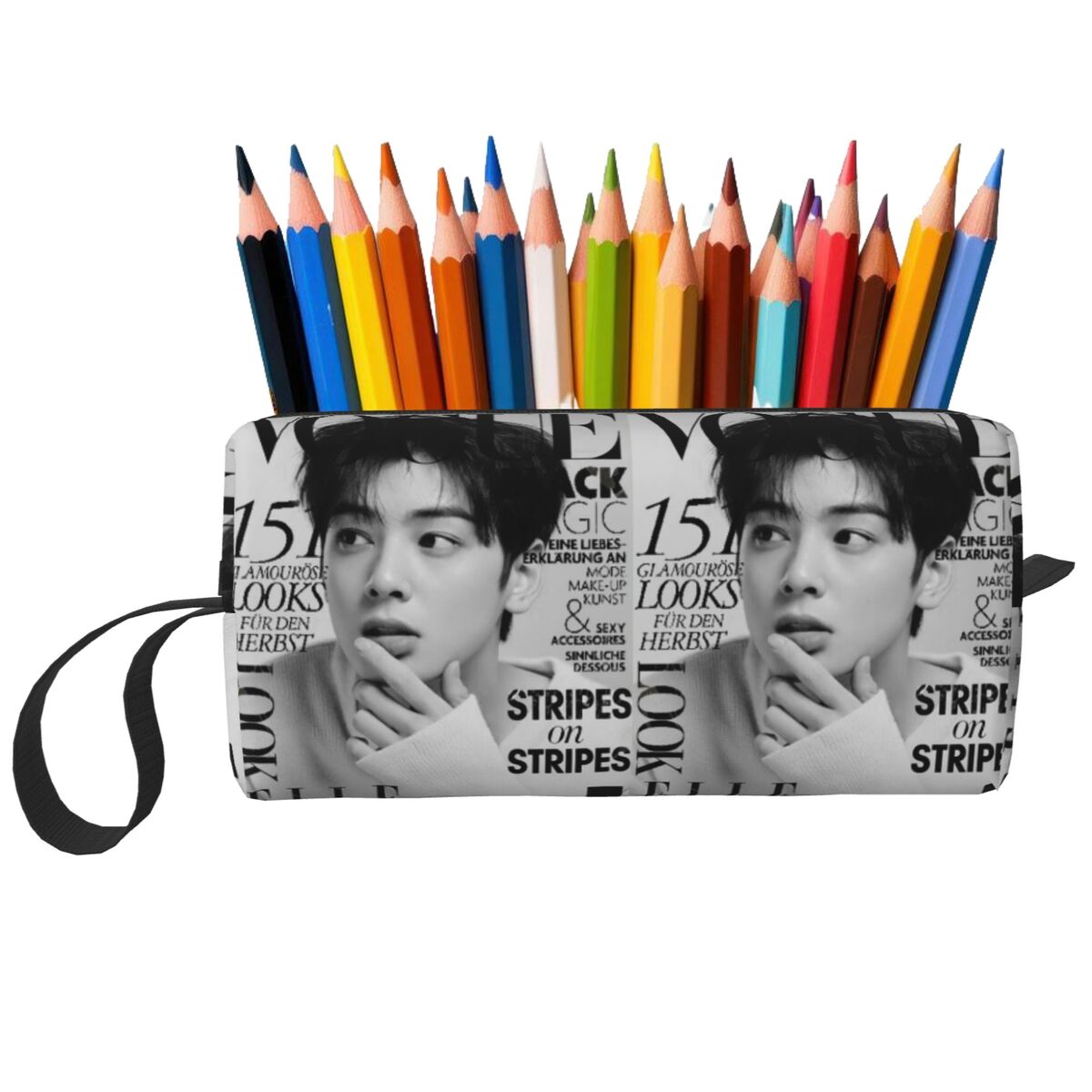 Stationery And Office Supply Chain - 차은우 Kpop Astro 학생용 연필 케이스