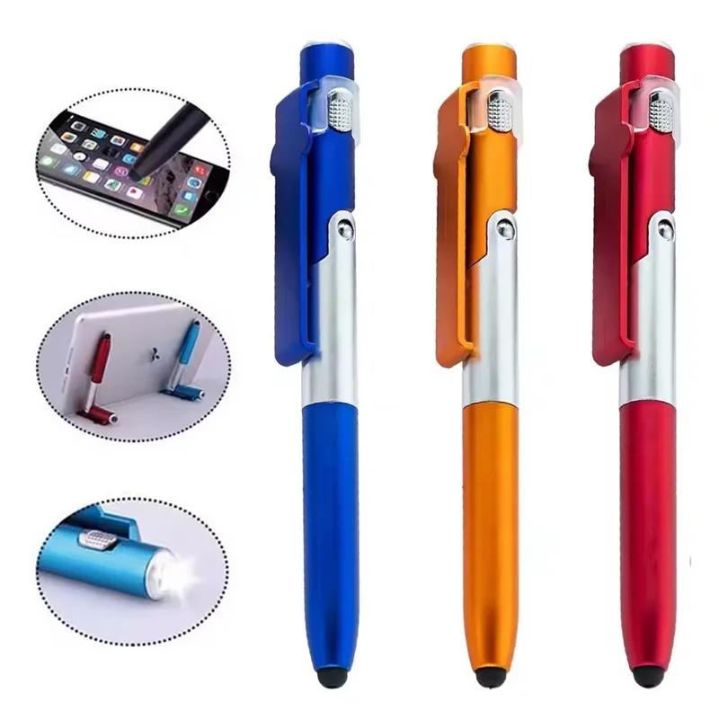 4 in 1 다기능 볼펜 LED 라이트 접이식 휴대폰  - Stationery Office 리뷰 및 가격