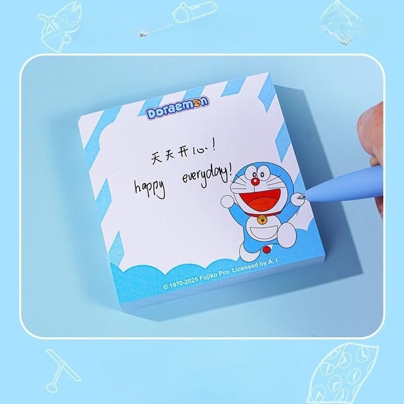 4pcs 도라에몽 스티커 메모 애니메이션 학교 사무용품 - Stationery Office 리뷰 및 가격