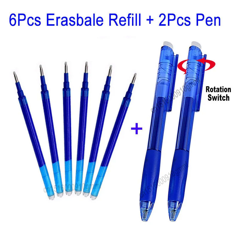 6 + 2 개/대 0.7MM 지울 수있는 젤 펜 리필  - Gel Ink Pen Set 리뷰 및 가격