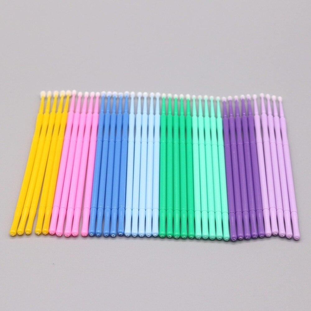 100개/세트 마이크로 브러쉬 메이크업 속눈썹 연장용  - Glue Stick Pack 리뷰 및 가격