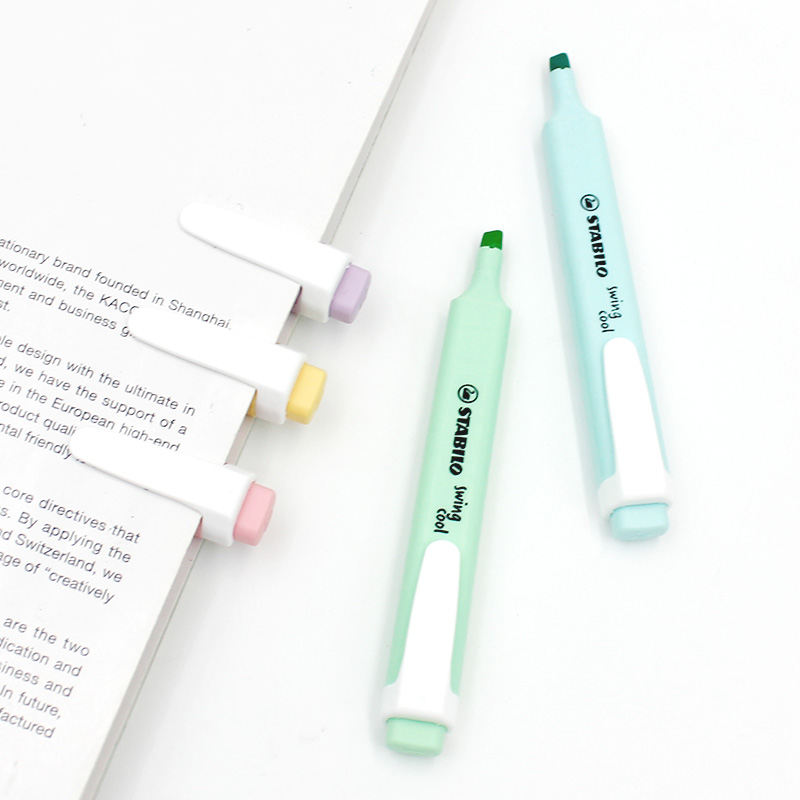 STABILO 형광펜 275 마카롱 컬러 오블리크 헤드 - Stabilo Marker Boss 리뷰 및 가격