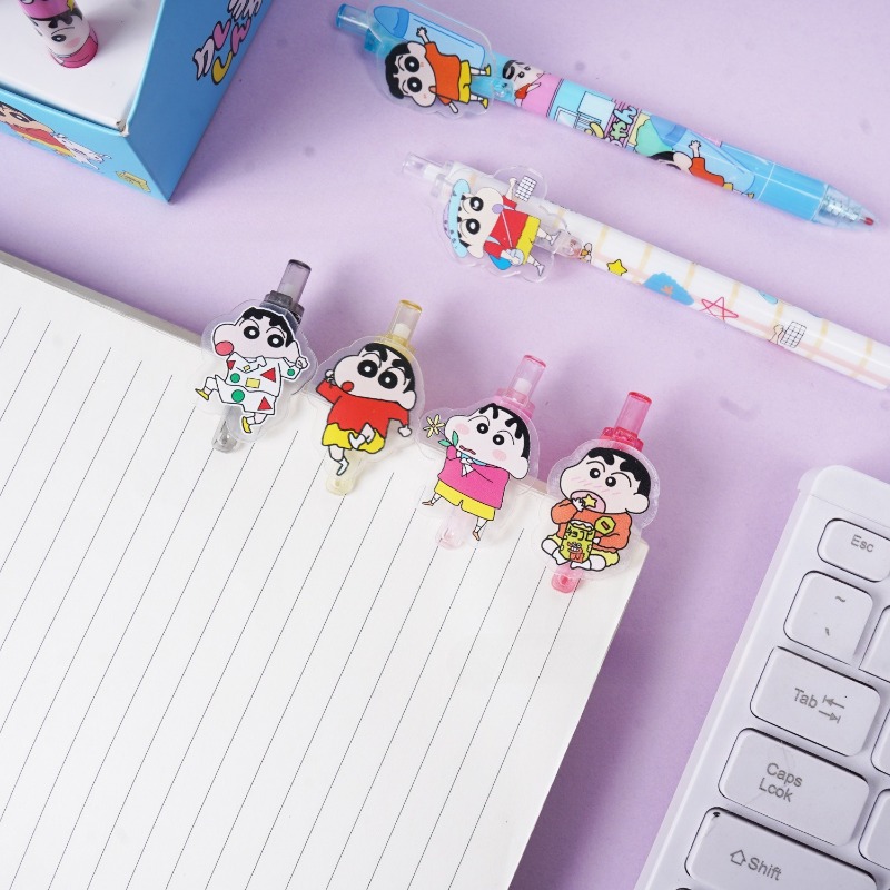 48 개/상자 크레용 신찬 포인트 펜 만화 잉크 젤 펜 - Stationery Office 리뷰 및 가격