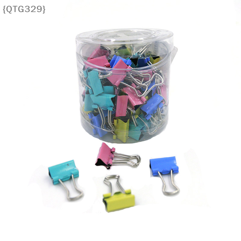 【F2-QT329】60개 모듬 미니 금속 바인더 클립  - Binder Clip Assorted 리뷰 및 가격