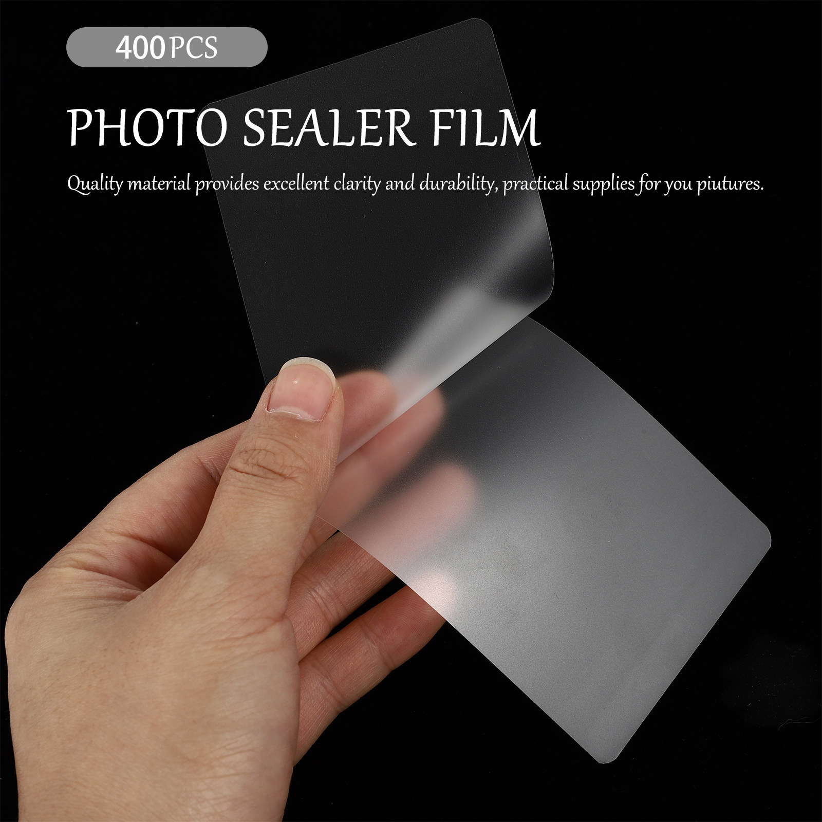 400Pcs 투명 라미네이팅 시트 사진 ID 카드 문서 - Document Laminator Pouch 리뷰 및 가격
